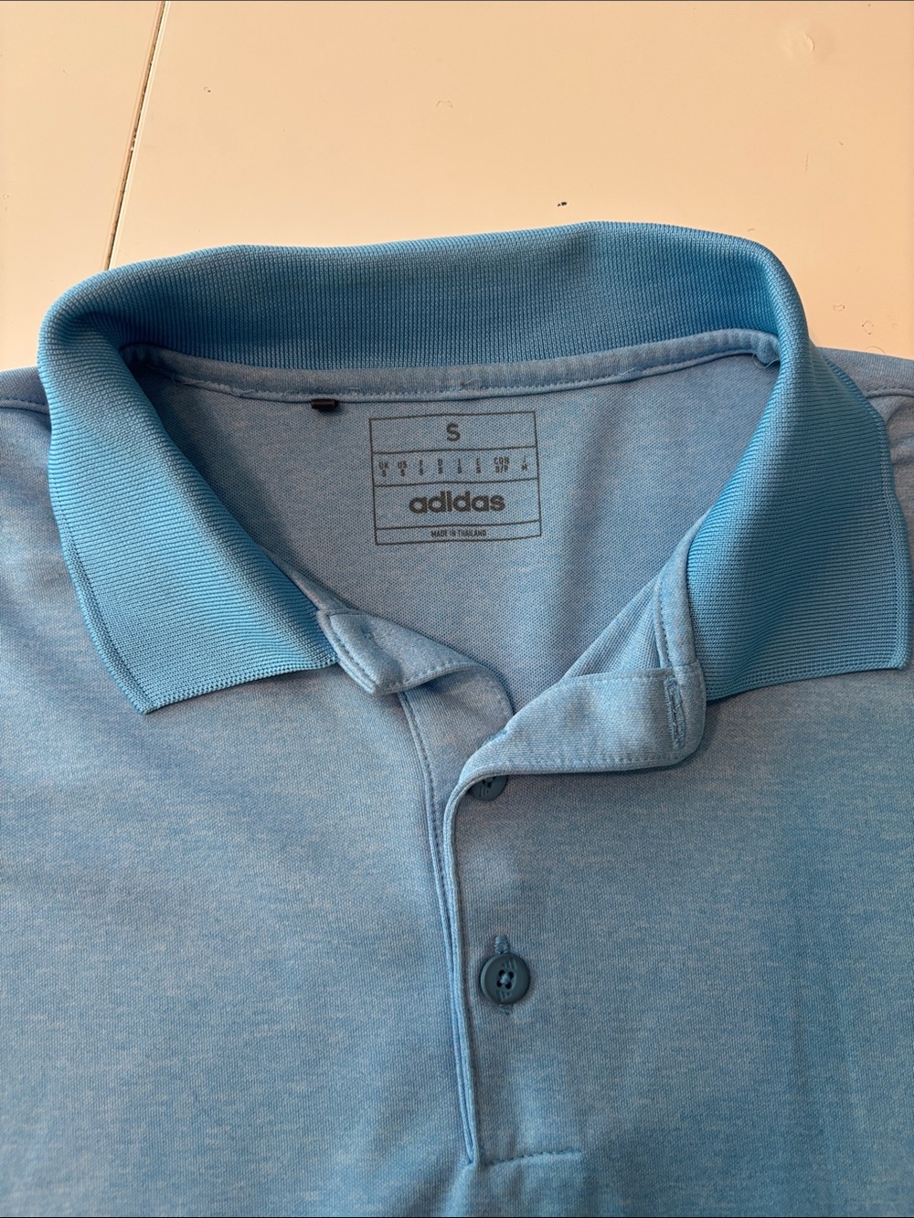 adidas Men’s Sky Blue Polo Shirt